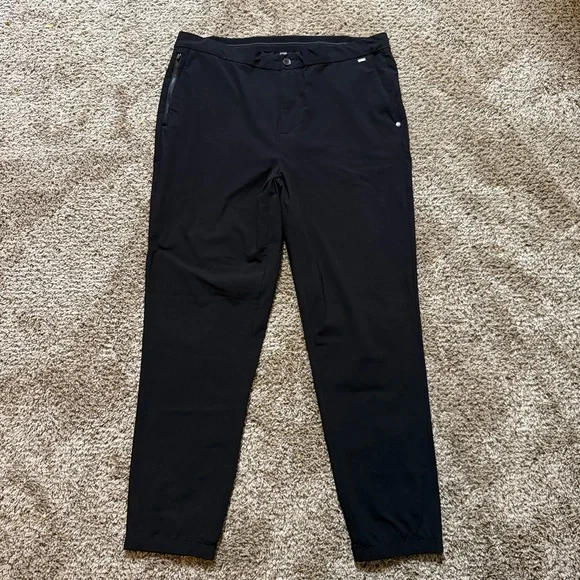 Vuori Fleet Jogger Pants Black V444 Zip Pocket Size XXL - Picture 4 of 11